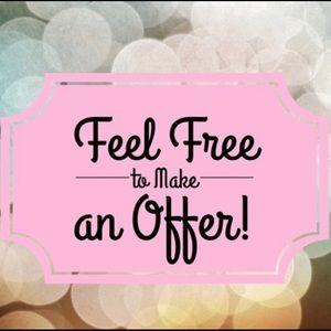 Reasonable offers accepted!💖